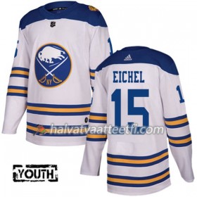 Lasten NHL Buffalo Sabres Pelipaita Jack Eichel 15 2018 Winter Classic Adidas Valkoinen Authentic